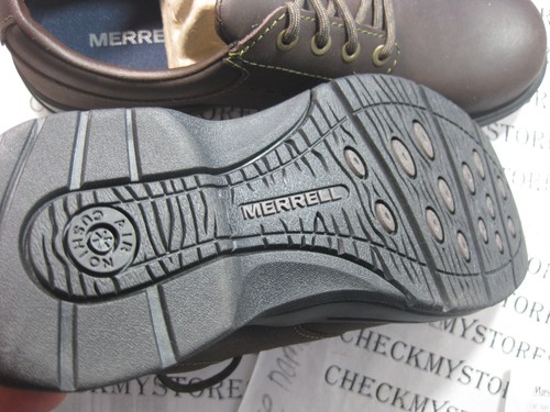 NIB Merrell EMPIRE Men's Casual Leather Performance Oxfords Shoes 045209 045210 - Picture 12 of 27