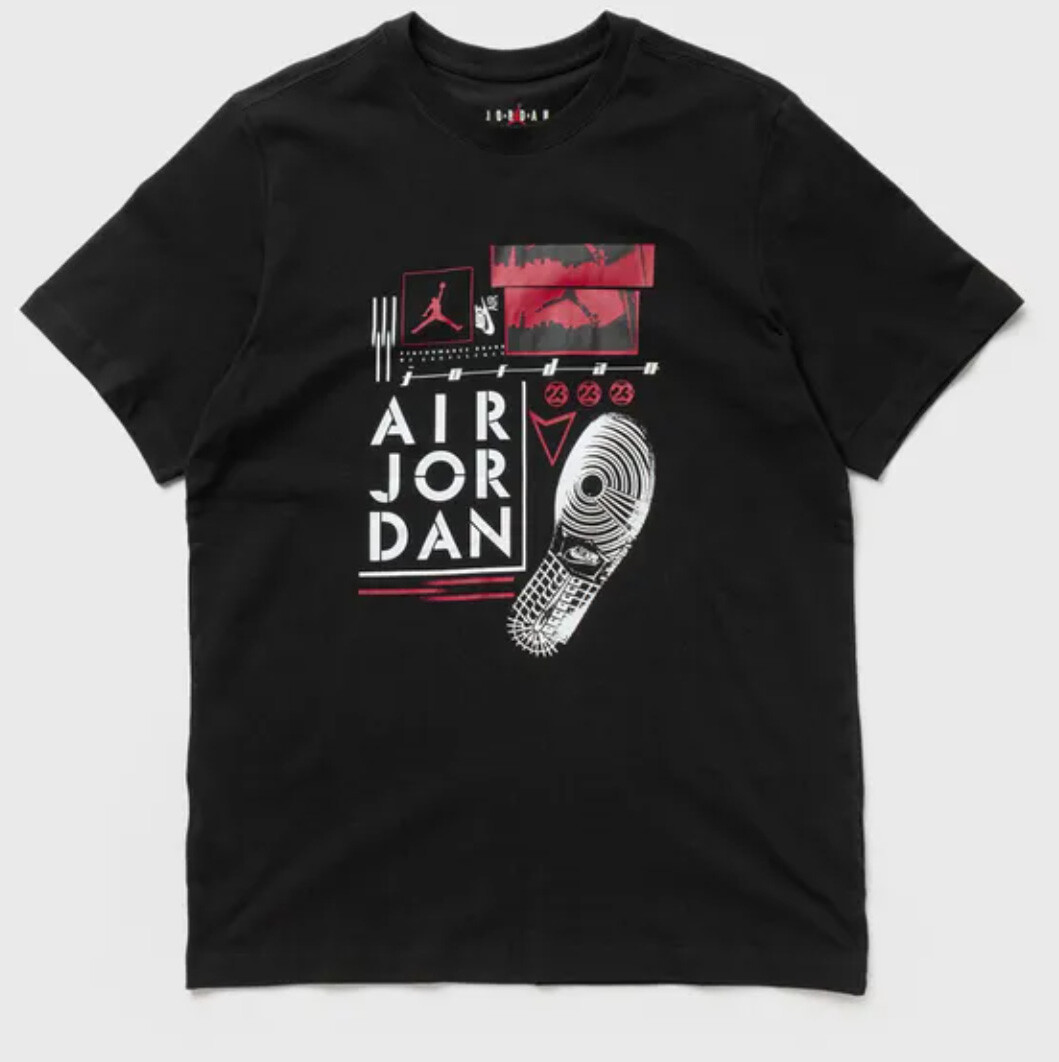 Nike Air Jordan Graphic Men's Tee DM1424-010 BLACK sz S-2XL | eBay