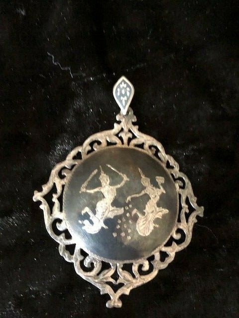 Vintage Sterling Dancing Goddess - Made In Siam - Jewelry - Choose