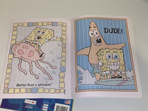 SpongeBob SquarePants Books 'Jumbo Coloring Activity' & 'Paint with Water' 2 Pc - Picture 9 of 9