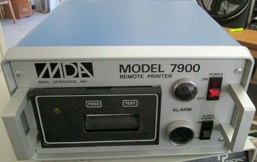 MDA Scientific ModelL 7900 Series Remote Printer. PN: 780-951. Powered On - Picture 2 of 3