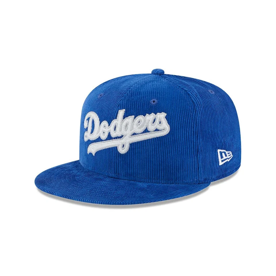 NEW ERA 59FIFTY Fitted Cap Los Angeles Dodgers Cooperstown MLB Vintage Corduroy