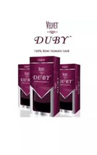 Outre Velvet Remi Duby 100 Remi Human Hair Style Abella Wave 10S Color 30