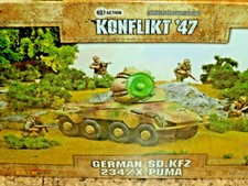 Sd.Kfz 234/X Puma Armored Car German Army Konflikt '47 Warlord Games