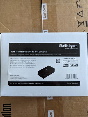 StarTech HDMI or DVI to DisplayPort Active Converter