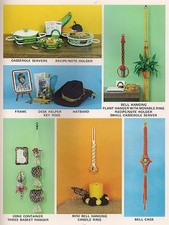 Casserole Server  Plant Hanger Patterns in Macrame Gifts  Goodies Book PD1122