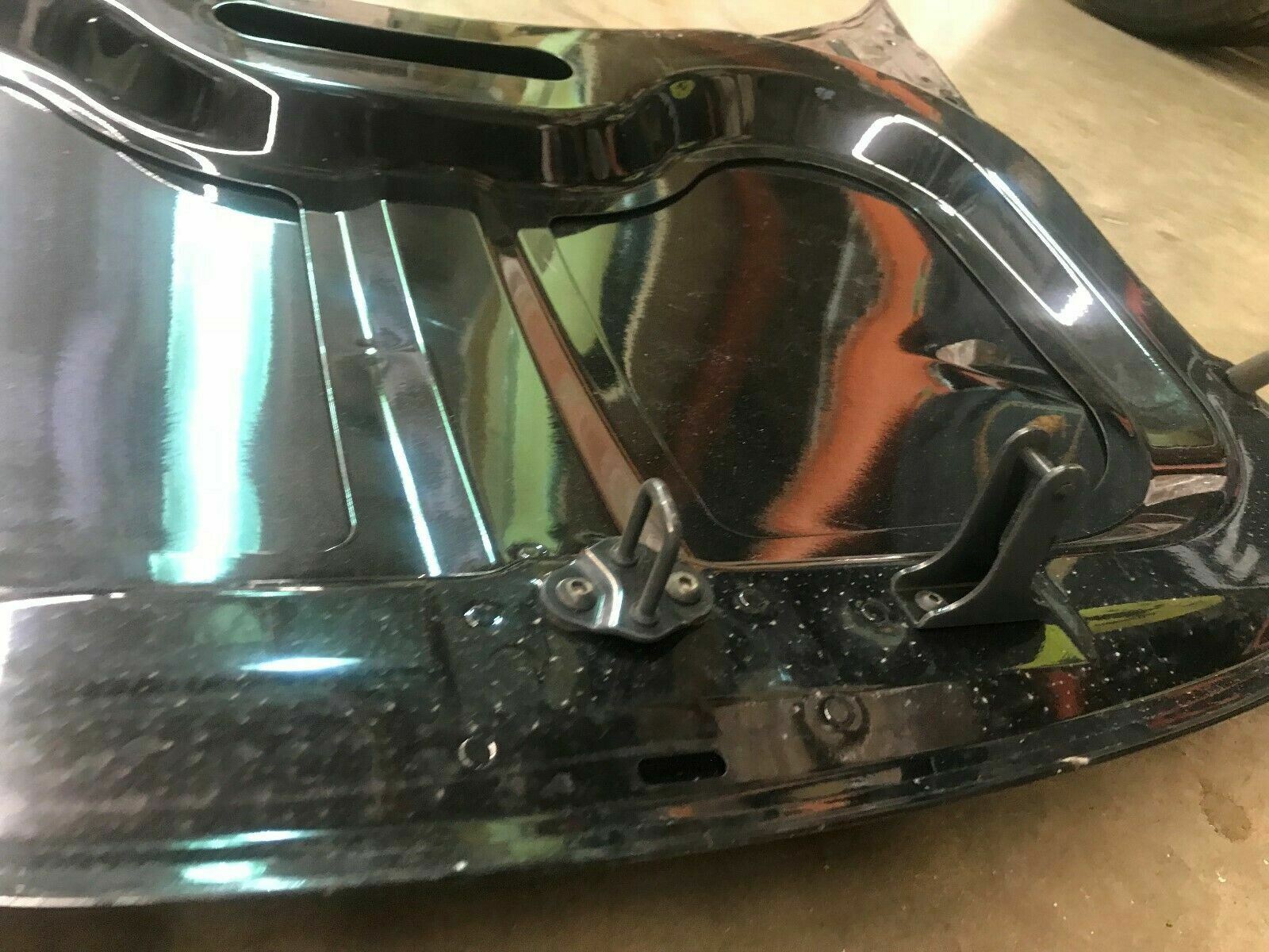 MCLAREN MP4-12C FRONT HOOD BLACK OEM 1211A5931CP