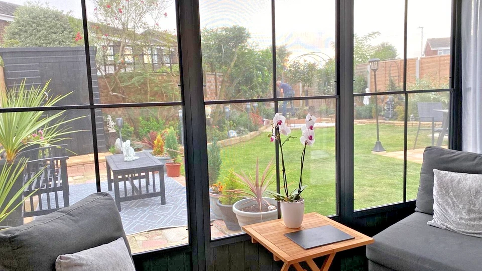 Sojag Charleston 12 x 15 Aluminium Frame - Galvinised Solid Solarium RRP-£3699.0 - Image 3 of 4