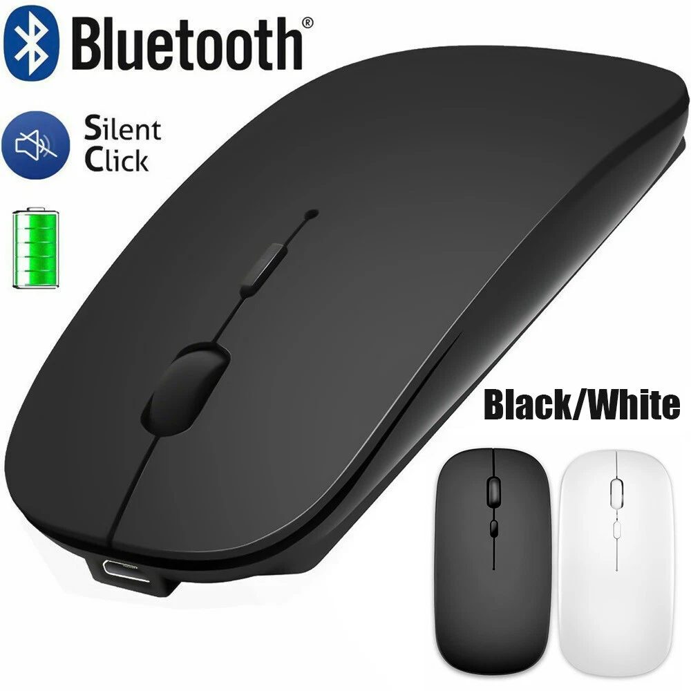 Dual Mode Wireless Bluetooth Mouse for PC Laptop Android