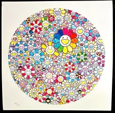 Takashi Murakami - Lithograph Mori Art Museum COA Original Limited Numbered -