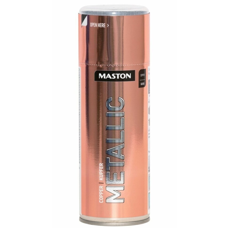 Maston Spray Paint Metallic Gloss Copper 400ml