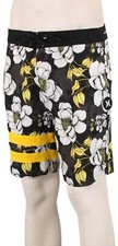 Hurley Phantom Block Party 18" Boardshorts - Black Multi - New