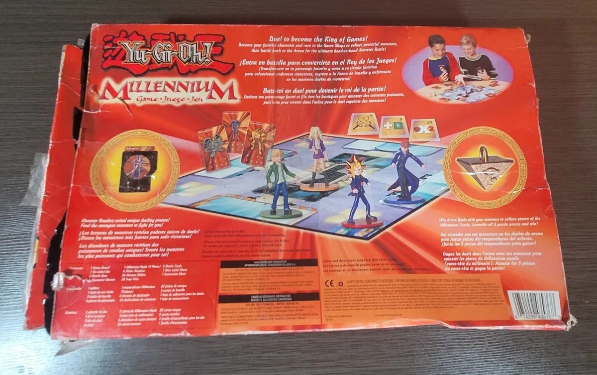 1996 Yu-Gi-Oh! Millennium Dice Board Game 3-D Mattel Complete | eBay