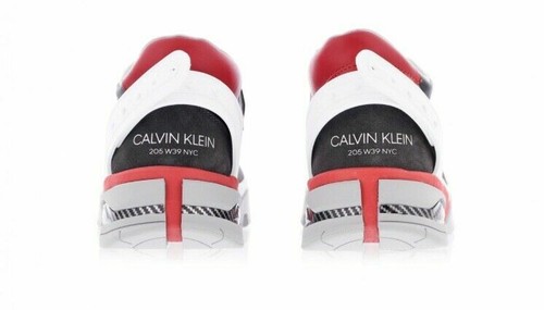 RAF SIMONS × CALVIN KLEIN 205W39NYC K0219 Cander7 Schwarz Weiss Rot Grau EU 42 - Bild 5 von 12
