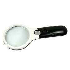 LED Lighted 3x  45x Handheld Magnifier Magnifying Glass Lens Jewelry