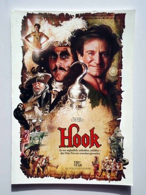 Hook - Dustin Hoffman Robin Williams - Julia Roberts - Bob Hoskins - Presseheft