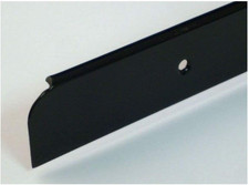 Kitchen Worktop Trim End Cap Black 40Mm X 630Mm