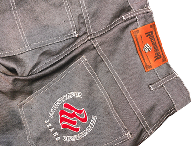Vintage 1990s Rocawear Baggy Shiny Metallic Glanz Sparkle Jeans