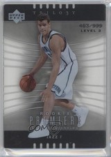 2004-05 Upper Deck Trilogy Rookie Premiere 483/999 Kris Humphries #105 0b9