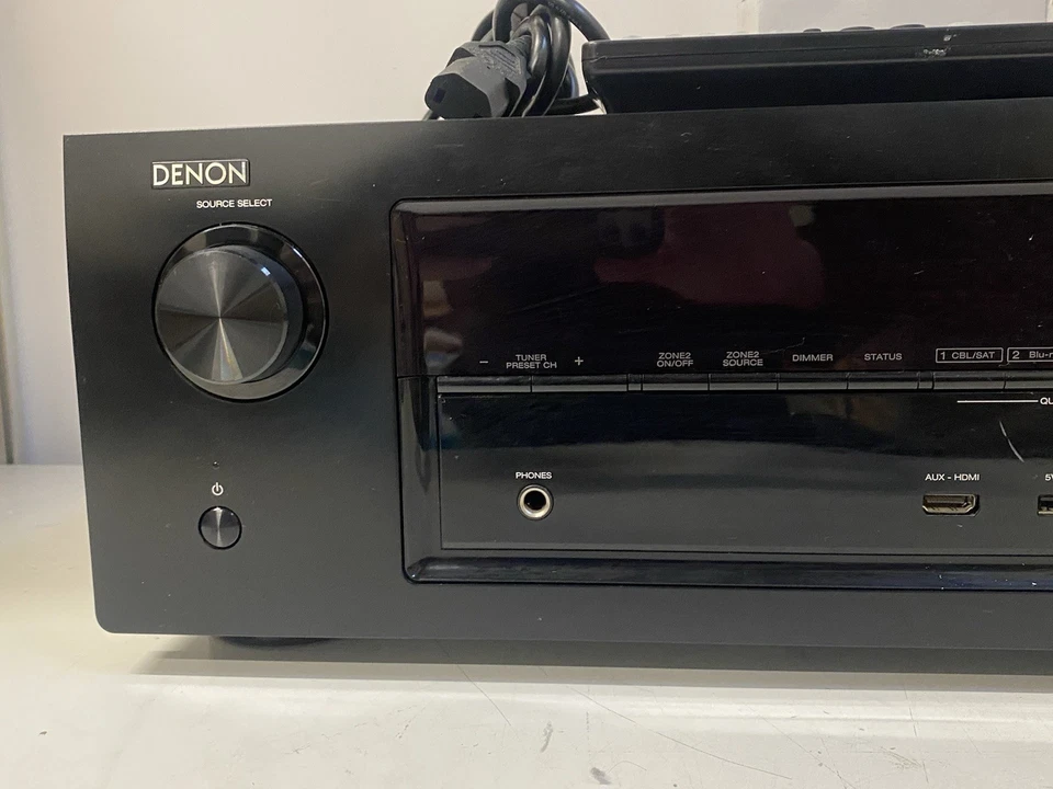 Denon AVR-X2000 HDMI 1080P ARC Netzwerk usb 7.1 AV Receiver - Bild 2 von 4