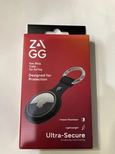 ZAGG Key Ring Case for Apple Airtag Black
