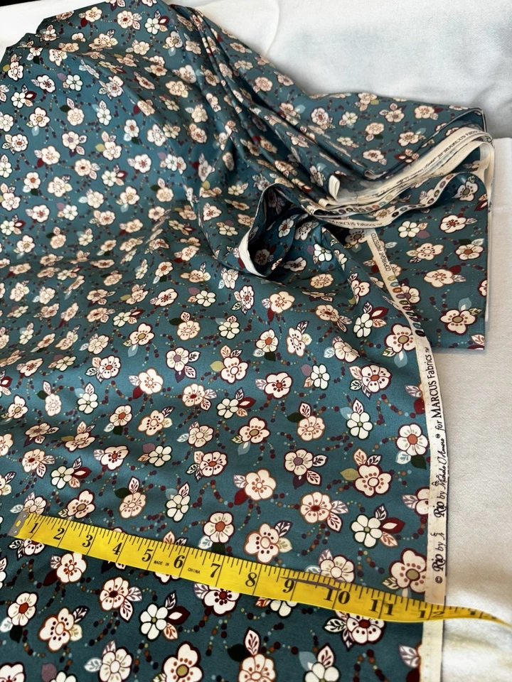 Quilting Cotton Fabric – Marcus “Rio” Floral Print – 5 Yards Total - Image 3 of 3