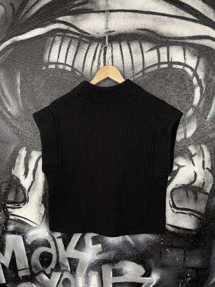 By Malene Birger Farima Wool Knit Sweater Vest Woman’s Size S - Image 3 of 4