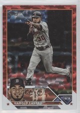 2023 Topps Series 1 Red Foil 77/199 Harold Castro #126 1u6