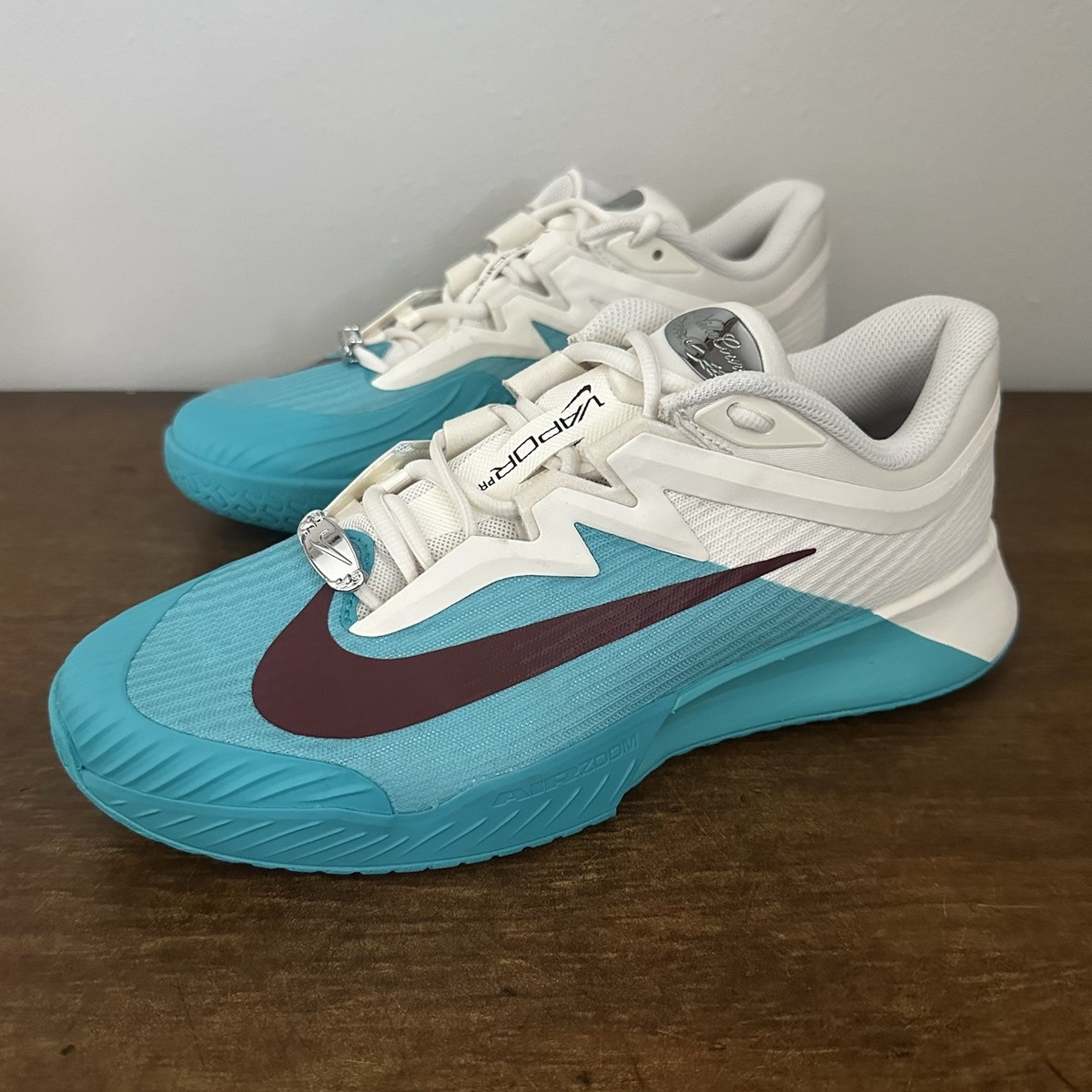new womens 10.5 NikeCourt Air Zoom Vapor Pro 3 HC dusty cactus