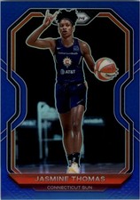 2021 Panini Prizm WNBA Prizms Blue #27 Jasmine Thomas /149 - BSK