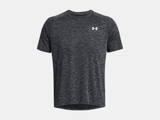 Under Armour Men's Tech Textured T-Shirt - Black/White