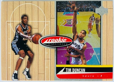 Tim Duncan - Spurs 1997-98 Upper Deck Rookie Experience #71 - Bild 1 von 2