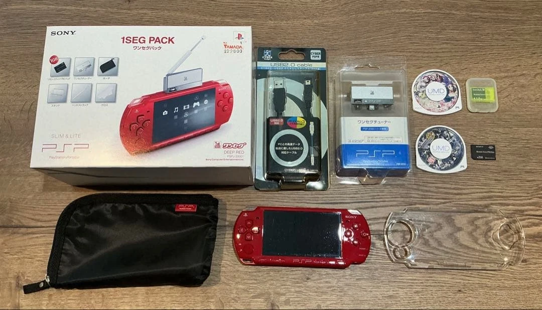 PSP2000 ワンセグTV ソニー PSP 1 SEGMENT TV TUNER Boxed One Seg