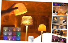 Lumena Lamp,Ocean Wave Cordless Projector Light,USB Rechargeable Cordless White