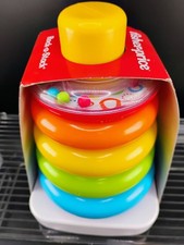 Fisher-Price Rock-a-Stack Vintage Ring Stacking Toy — listing 3