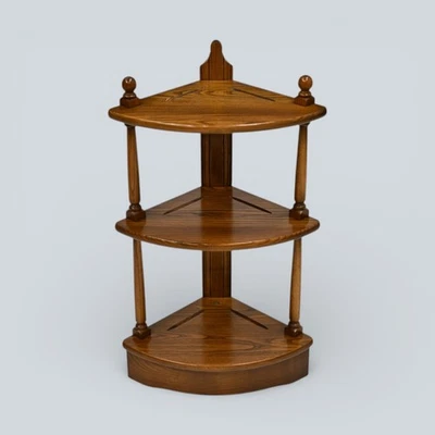 Genuine Ercol Corner Shelves Golden Dawn Finish #1103 EXC FREE UK Delivery - Image 1 of 4