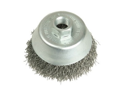 Lessmann Cup Brush 60mm M10, 0.30 Steel Wire LES421164