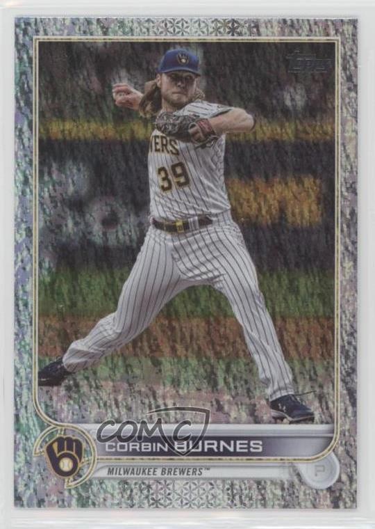 2022 Topps Series 1 Corbin Burnes #240 Foilboard Parallel /390