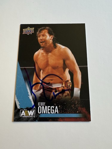 Kenny Omega [Autograph] #16 2021 Upper Deck AEW card
