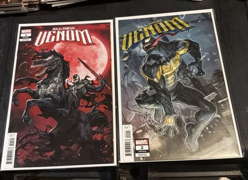 ALL NEW VENOM #1 And #2 MARVEL 2024 1:25 SKAN VARIANT LOT