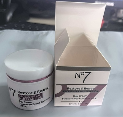 'No7 Restore & Renew' Multi Action Face & Neck Cream SPF 30 1.69 oz