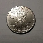 1997 WALKING LIBERTY AMERICAN EAGLE 1OZ FINE SILVER DOLLAR COIN $1