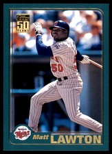 Matt Lawton 2001 Topps Opening Day #68 Twins MLB READ FREE SHIPPING AutographDen
