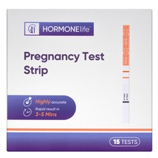 HORMONElife Pregnancy Test Strips  hCG Urine Strips  Over 15 Count, Baged