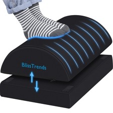 BlissTrends Foot Rest for Under Desk at Work-Versatile Large, Black
