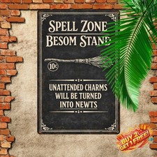 Michael Meowers Halloween Cat Horror Tin Metal Sign Home Decor 8x12