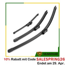SCHEIBENWISCHER VORNE + HINTEN Komplett Set für VW Polo V Typ 6R 6C | UP Typ AA