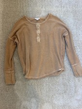 Billabong Mustard Relaxed Long Sleeve Shirt