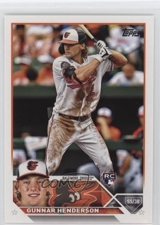 2023 Topps Series 1 Gunnar Henderson #206 18aa