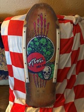 Rare VINTAGE ALVA Bill Danforth Skateboard Deck (signed)